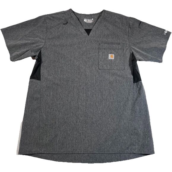 Carhartt Other - Carhartt Force Modern Fit Scrub Top Vented Work Shirt Nurse Men's Size Medium